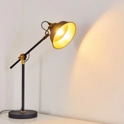 Hofstein Luven Tischleuchte Schwarz, 1-flammig, Fernbedienung 26 Hofstein Luven Tischleuchte Schwarz, 1-flammig, Fernbedienung -Bürolampen Verkäufe luven tischleuchte h3287255 do1 7