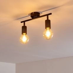 Hofstein Maidford Deckenleuchte Schwarz, 2-flammig 31 Hofstein Maidford Deckenleuchte Schwarz, 2-flammig -Bürolampen Verkäufe maidford deckenleuchte h3357897 14