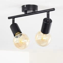 Hofstein Maidford Deckenleuchte Schwarz, 2-flammig 20 Hofstein Maidford Deckenleuchte Schwarz, 2-flammig -Bürolampen Verkäufe maidford deckenleuchte h3357897 3