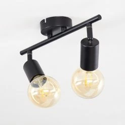 Hofstein Maidford Deckenleuchte Schwarz, 2-flammig 26 Hofstein Maidford Deckenleuchte Schwarz, 2-flammig -Bürolampen Verkäufe maidford deckenleuchte h3357897 9