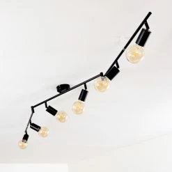 Hofstein Maidford Deckenleuchte Schwarz, 6-flammig -Bürolampen Verkäufe maidford deckenleuchte h3357934 14