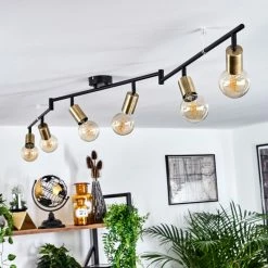 Hofstein Maidford Deckenleuchte Schwarz, 6-flammig -Bürolampen Verkäufe maidford deckenleuchte h3413692 9