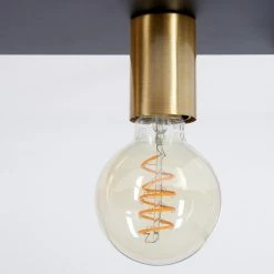 Hofstein Malao Deckenleuchte Messing, Schwarz, 3-flammig -Bürolampen Verkäufe malao deckenleuchte h3019276 2