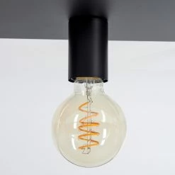 Hofstein Malao Deckenleuchte Schwarz, 1-flammig -Bürolampen Verkäufe malao deckenleuchte h3019474 2