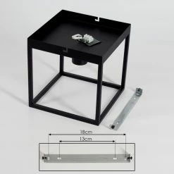 Hofstein Malao Deckenleuchte Schwarz, 1-flammig -Bürolampen Verkäufe malao deckenleuchte h3019474 4