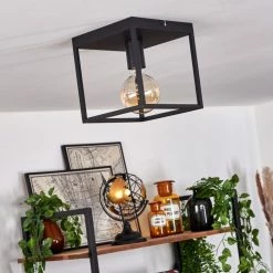 Hofstein Malao Deckenleuchte Schwarz, 1-flammig -Bürolampen Verkäufe malao deckenleuchte h3019474 9