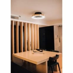 Mantra TIBET Deckenventilator LED Schwarz, Gold, 1-flammig, Fernbedienung -Bürolampen Verkäufe mantra tibet deckenventilator 7124 2