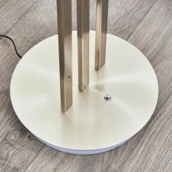 Hofstein Mapleton Stehleuchte LED Nickel-Matt, 3-flammig, Fernbedienung -Bürolampen Verkäufe mapleton stehleuchte h3009567 12