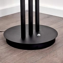 Hofstein Mapleton Stehleuchte LED Schwarz, 3-flammig, Fernbedienung -Bürolampen Verkäufe mapleton stehleuchte h3271278 do2 22