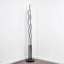 Hofstein Mapleton Stehleuchte LED Schwarz, 3-flammig, Fernbedienung -Bürolampen Verkäufe mapleton stehleuchte h3271278 do2 7