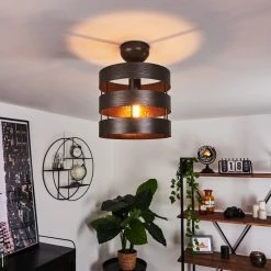 Hofstein Maracoa Deckenleuchte Naturfarben, 1-flammig