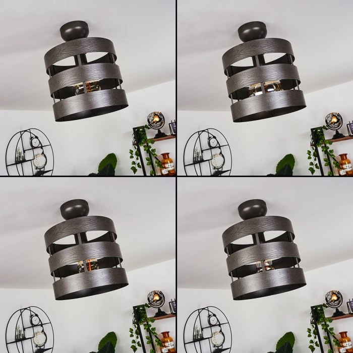 Hofstein Maracoa Deckenleuchte Naturfarben, 1-flammig 2 Hofstein Maracoa Deckenleuchte Naturfarben, 1-flammig – Bild 2