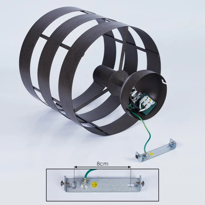 Hofstein Maracoa Deckenleuchte Naturfarben, 1-flammig 5 Hofstein Maracoa Deckenleuchte Naturfarben, 1-flammig – Bild 5
