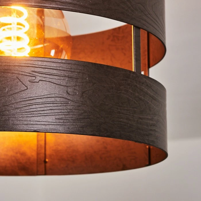 Hofstein Maracoa Deckenleuchte Naturfarben, 1-flammig 6 Hofstein Maracoa Deckenleuchte Naturfarben, 1-flammig – Bild 6