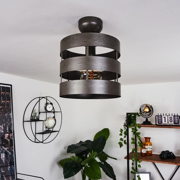 Hofstein Maracoa Deckenleuchte Naturfarben, 1-flammig 10 Hofstein Maracoa Deckenleuchte Naturfarben, 1-flammig – Bild 10