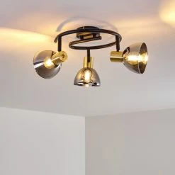 Hofstein Mariefred Deckenleuchte Schwarz, 3-flammig -Bürolampen Verkäufe mariefred deckenleuchte h3365298 11