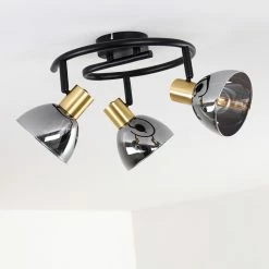 Hofstein Mariefred Deckenleuchte Schwarz, 3-flammig -Bürolampen Verkäufe mariefred deckenleuchte h3365298 3