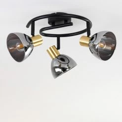 Hofstein Mariefred Deckenleuchte Schwarz, 3-flammig -Bürolampen Verkäufe mariefred deckenleuchte h3365298 5