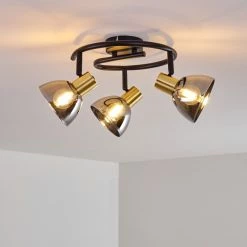 Hofstein Mariefred Deckenleuchte Schwarz, 3-flammig -Bürolampen Verkäufe mariefred deckenleuchte h3365298 9