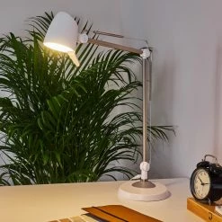 Hofstein Mildura Tischleuchte LED Weiß, 1-flammig -Bürolampen Verkäufe mildura tischleuchte h3325797 13