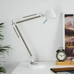 Hofstein Mildura Tischleuchte LED Weiß, 1-flammig -Bürolampen Verkäufe mildura tischleuchte h3325797 14