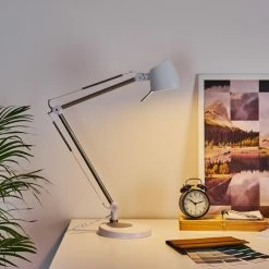 Hofstein Mildura Tischleuchte LED Weiß, 1-flammig -Bürolampen Verkäufe mildura tischleuchte h3325797 7