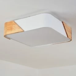 Hofstein Mjelstad Deckenleuchte Braun, Weiß, 2-flammig 23 Hofstein Mjelstad Deckenleuchte Braun, Weiß, 2-flammig -Bürolampen Verkäufe mjelstad deckenleuchte h3433874 10