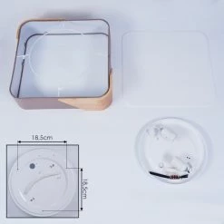 Hofstein Mjelstad Deckenleuchte Grau, Braun, Weiß, 2-flammig -Bürolampen Verkäufe mjelstad deckenleuchte h3433911 4