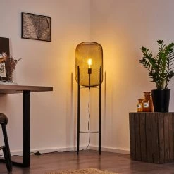 Hofstein Moholm Stehleuchte Schwarz, 1-flammig -Bürolampen Verkäufe moholm stehleuchte h3378700 9