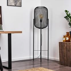 Hofstein Moholm Stehleuchte Schwarz, 1-flammig -Bürolampen Verkäufe moholm stehleuchte h3378724 17