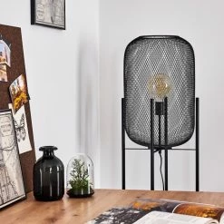 Hofstein Moholm Stehleuchte Schwarz, 1-flammig -Bürolampen Verkäufe moholm stehleuchte h3378724 5