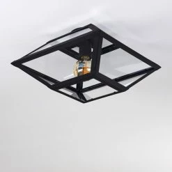 Hofstein Moraira Deckenleuchte Schwarz, 1-flammig -Bürolampen Verkäufe moraira deckenleuchte h3368862 8