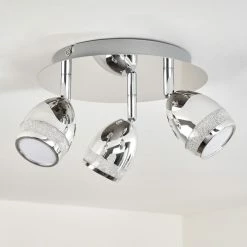 Hofstein Morges Deckenleuchte LED Chrom, 3-flammig -Bürolampen Verkäufe morges deckenleuchte h3446942 7