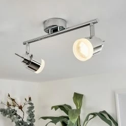 Hofstein Morges Deckenleuchte LED Chrom, 2-flammig -Bürolampen Verkäufe morges deckenleuchte h3446973 10