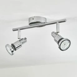 Hofstein Morges Deckenleuchte LED Chrom, 2-flammig -Bürolampen Verkäufe morges deckenleuchte h3458624 7