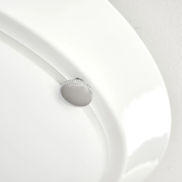 Hofstein Morges Deckenleuchte Weiß, 1-flammig 3 Hofstein Morges Deckenleuchte Weiß, 1-flammig – Bild 3