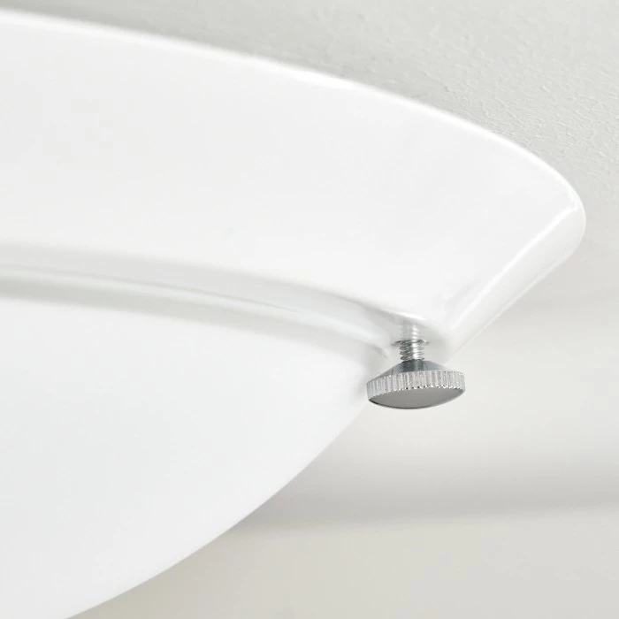 Hofstein Morges Deckenleuchte Weiß, 1-flammig 6 Hofstein Morges Deckenleuchte Weiß, 1-flammig – Bild 6