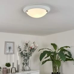 Hofstein Morges Deckenleuchte Weiß, 1-flammig 17 Hofstein Morges Deckenleuchte Weiß, 1-flammig -Bürolampen Verkäufe morges deckenleuchte h3547311 6