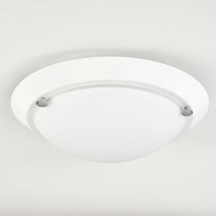 Hofstein Morges Deckenleuchte Weiß, 1-flammig 8 Hofstein Morges Deckenleuchte Weiß, 1-flammig – Bild 8