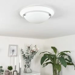 Hofstein Morges Deckenleuchte Weiß, 1-flammig 20 Hofstein Morges Deckenleuchte Weiß, 1-flammig -Bürolampen Verkäufe morges deckenleuchte h3547311 9