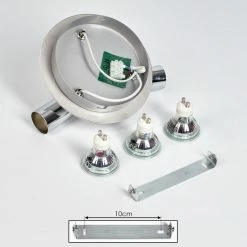 Hofstein Morges Deckenleuchte LED Chrom, 3-flammig -Bürolampen Verkäufe morges deckenleuchte h3548189 4