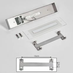 Hofstein Morges Deckenleuchte LED Chrom, 1-flammig 14 Hofstein Morges Deckenleuchte LED Chrom, 1-flammig -Bürolampen Verkäufe morges deckenleuchte h3551523 4