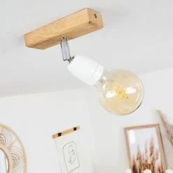 Hofstein Musland Deckenleuchte Chrom, Braun, 1-flammig 19 Hofstein Musland Deckenleuchte Chrom, Braun, 1-flammig -Bürolampen Verkäufe musland deckenleuchte h3430989 9