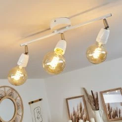 Hofstein Musland Deckenleuchte Chrom, Weiß, 3-flammig 16 Hofstein Musland Deckenleuchte Chrom, Weiß, 3-flammig -Bürolampen Verkäufe musland deckenleuchte h3431450 6