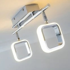 Hofstein Myto Deckenspot LED Chrom, 2-flammig -Bürolampen Verkäufe myto deckenspot h166803 16