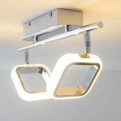 Hofstein Myto Deckenspot LED Chrom, 2-flammig -Bürolampen Verkäufe myto deckenspot h166803 9