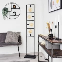 Hofstein Nanbong Stehleuchte Schwarz, 4-flammig 22 Hofstein Nanbong Stehleuchte Schwarz, 4-flammig -Bürolampen Verkäufe nanbong stehleuchte h3409657 10