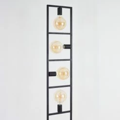 Hofstein Nanbong Stehleuchte Schwarz, 4-flammig 19 Hofstein Nanbong Stehleuchte Schwarz, 4-flammig -Bürolampen Verkäufe nanbong stehleuchte h3409657 7