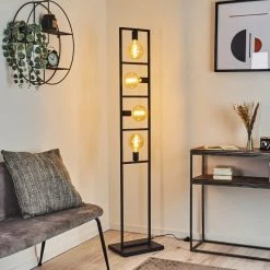 Hofstein Nanbong Stehleuchte Schwarz, 4-flammig 20 Hofstein Nanbong Stehleuchte Schwarz, 4-flammig -Bürolampen Verkäufe nanbong stehleuchte h3409657 8