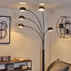 Hofstein Nikkala Stehleuchte Schwarz, 5-flammig -Bürolampen Verkäufe nikkala stehleuchte h3413852 6